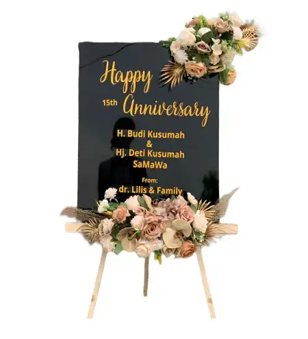 Papan Bunga Akrilik Bandar Aji Jaya